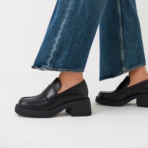 Vagabond Black Loafers